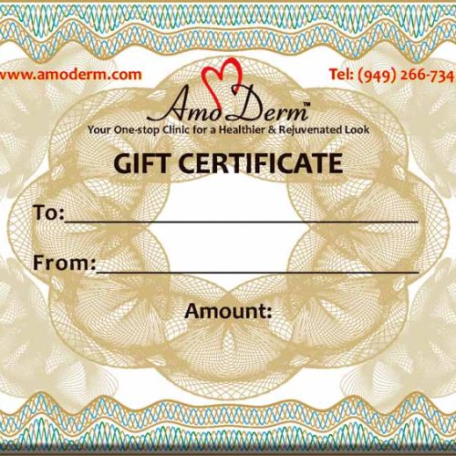 Amoderm Gift Certificates
