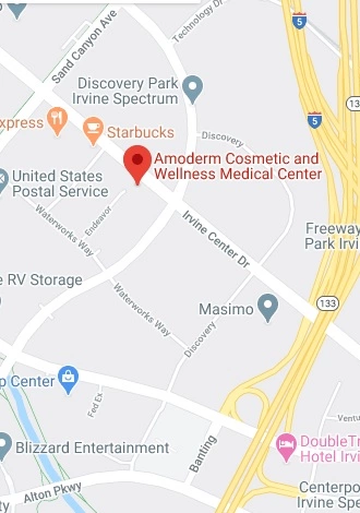 Amoderm Cosmetic and Wellness Medical Center address: 18 Endeavor, Suite 200, Irvine, CA, 92618, USA